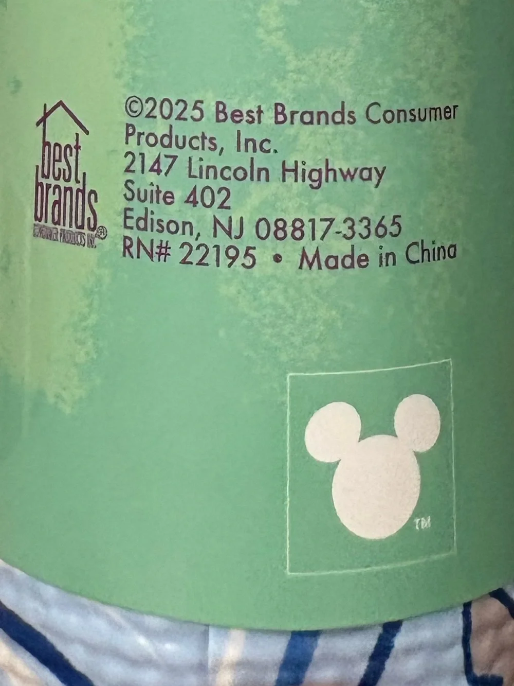 Disney Stitch Blue Patterned Non Adhesive shelf Liner Roll 18x48